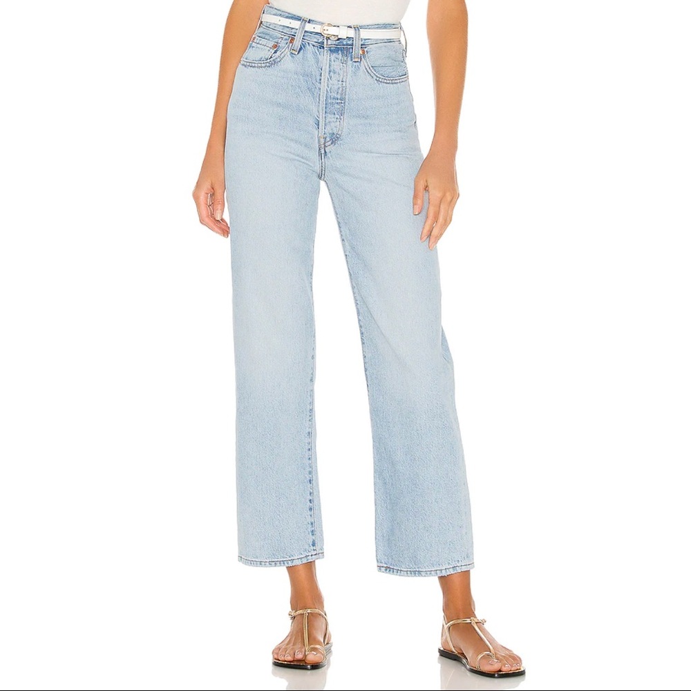 Ribcage straight ankle Levi jeans